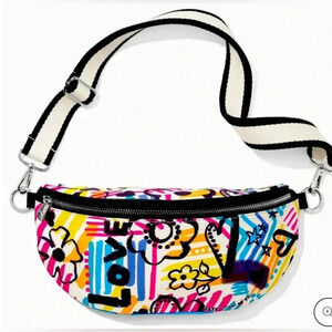 Brighton | Tom Clancy, Graffiti Love Crossbody Belt Bag.
